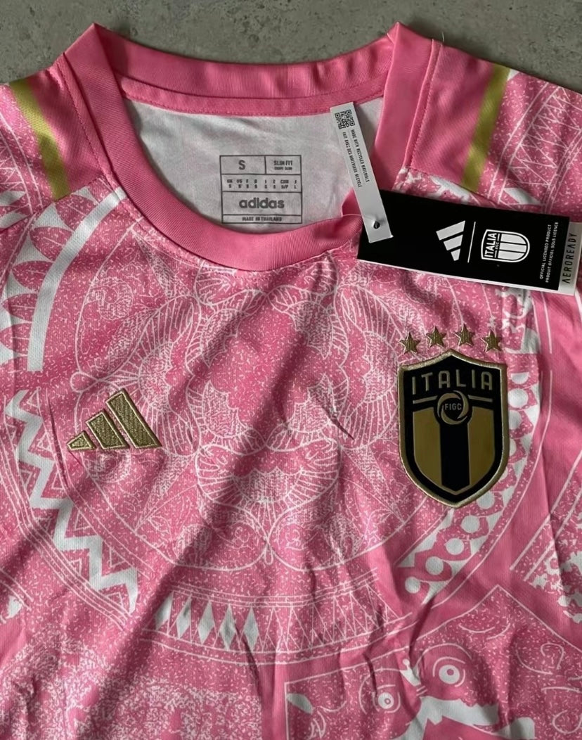 Maillot Italie rose concept