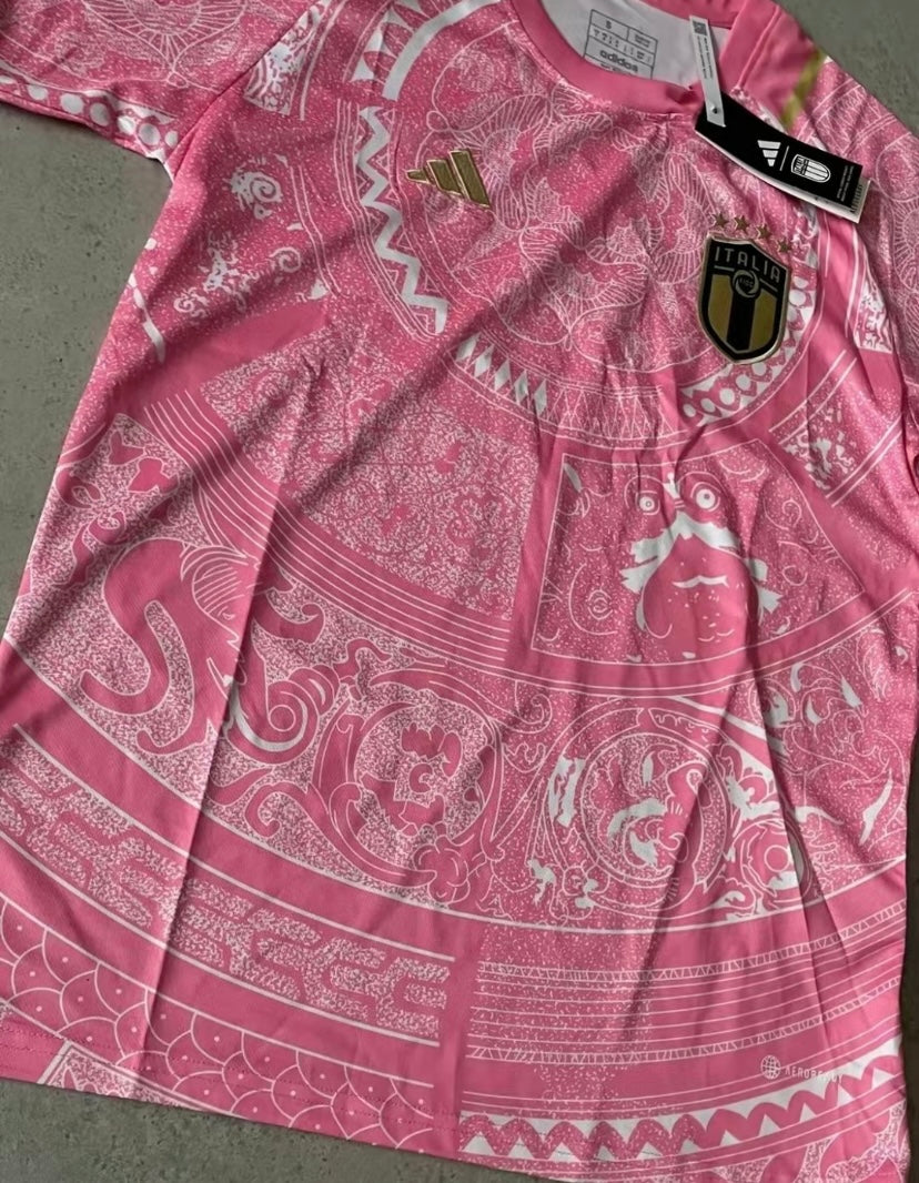 Maillot Italie rose concept