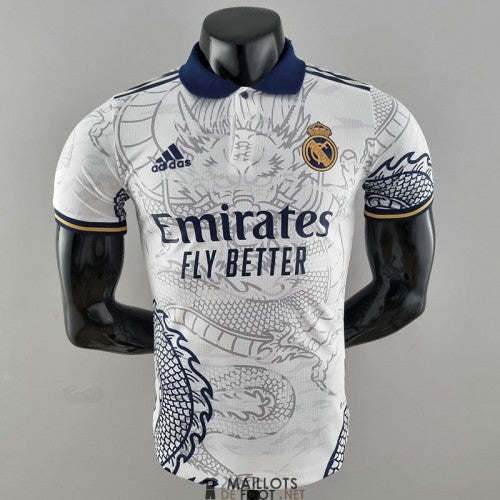 Maillot Real Madrid Dragon Blanc