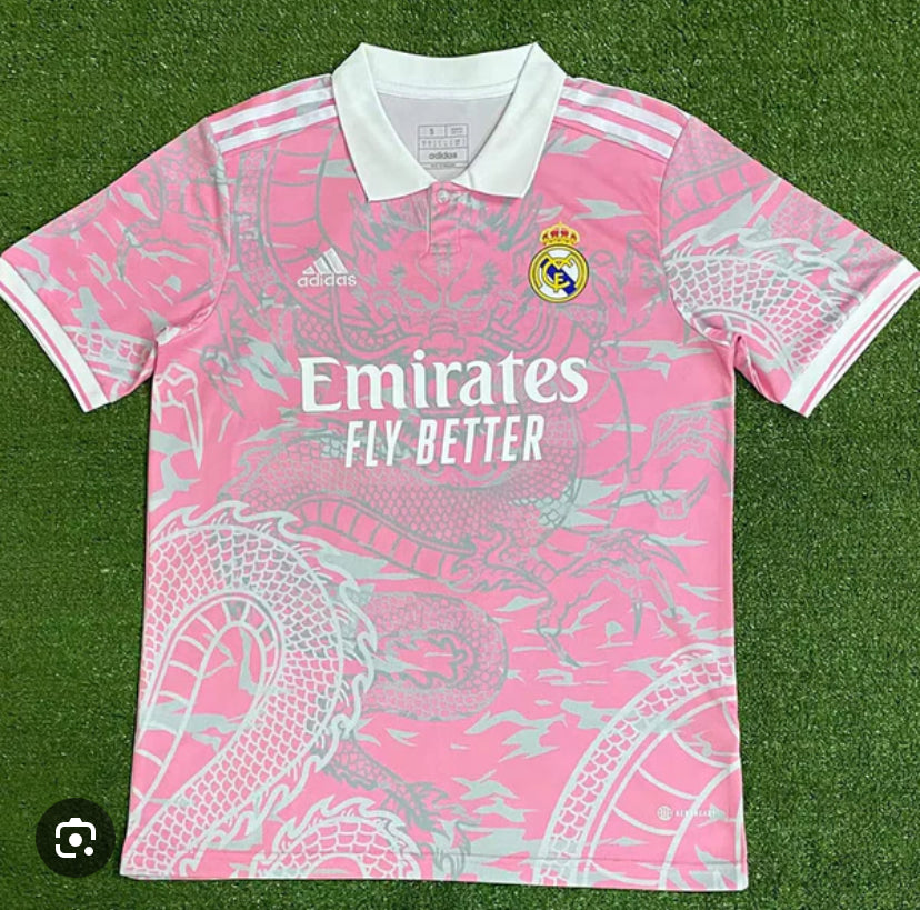 Maillot Real Madrid Dragon Rose