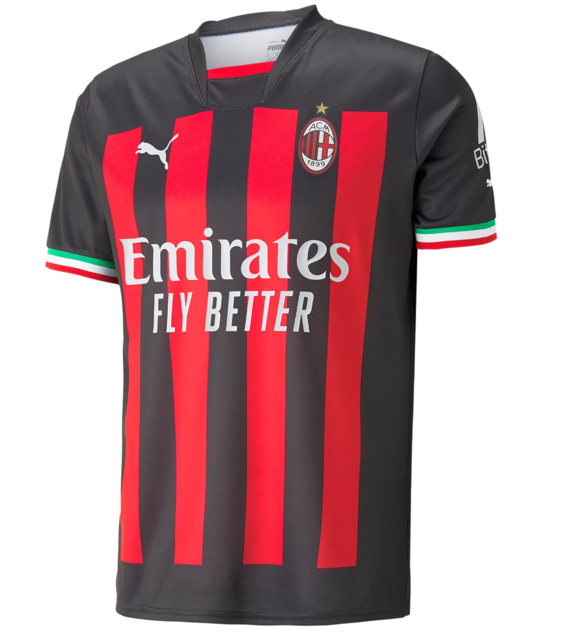 MAILLOT A.C MILAN DOMICILE 2022/2023